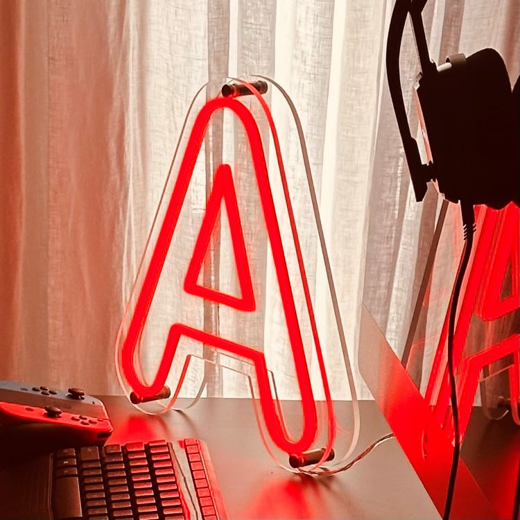 Individual Uppercase Letters - LED Neon