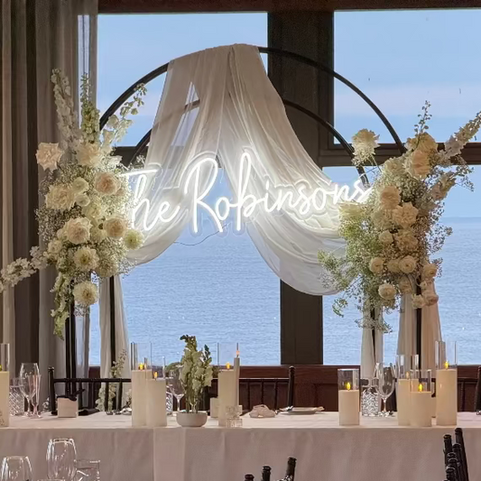 Personalised Name Neon - Wedding Neon Sign