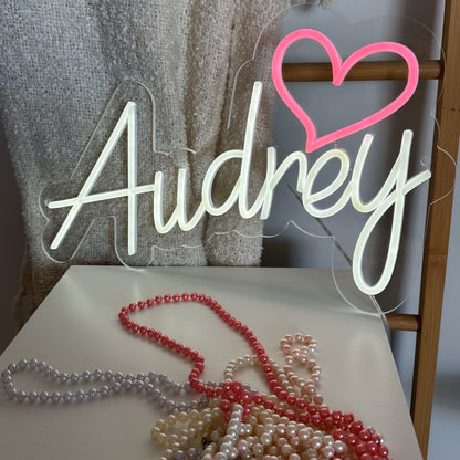 Personalised Kids LED Neon Light | Custom Neon Lights For Kids