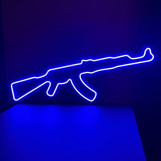 Call of Duty-Inspired AK47 Neon Light