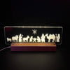 Christmas Nativity Scene Night Light