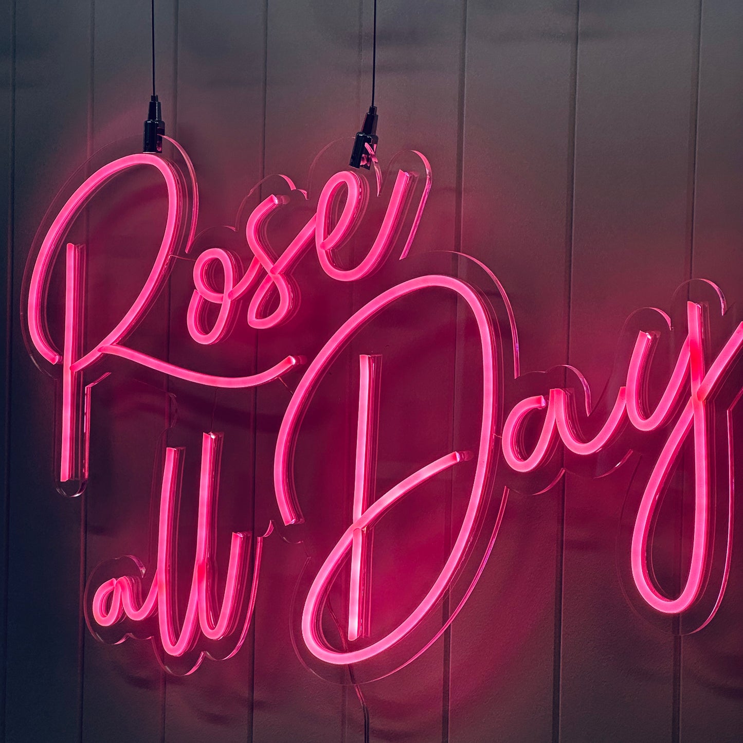 ROSÉ ALL DAY – LED NEON SIGN
