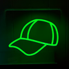 bright-green-basebaall-cap-neon-light