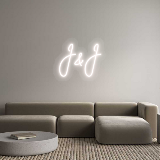 Custom Neon: J&J | Custom Neon Signs Sunshine Coast