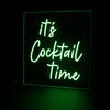 IT&#39;S COCKTAIL TIME NEON SIGN