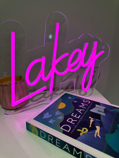 Personalised Kids LED Neon Light | Custom Neon Lights For Kids