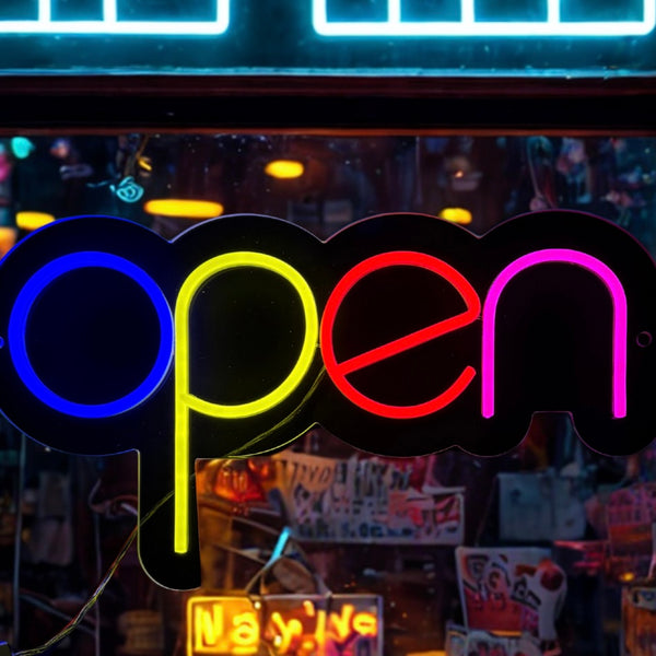 Small Open Neon Sign | The Neon Lady