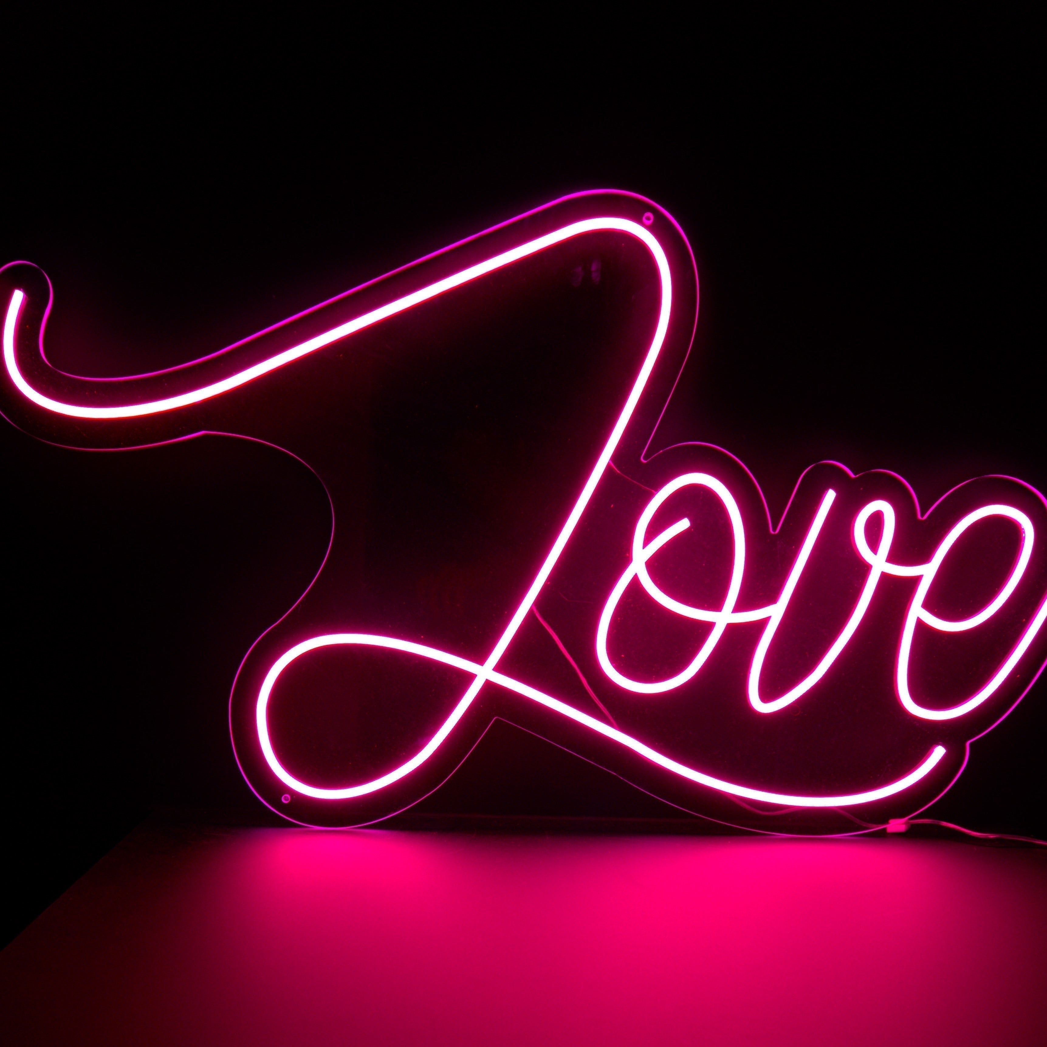LOVE Neon Sign Pink LED Wedding Sign The Neon Lady love-neon-sign-pink-led-wedding-sign-the-neon-lady